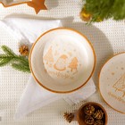 Тарелка SL Home «С Новым Годом», d=23.3 см, керамика, белая - Фото 7