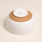 Салатник SL Home «С Новым Годом», 850 мл, d=15.5 см, керамика, белый - Фото 5