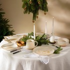 Салатник SL Home «С Новым Годом», 850 мл, d=15.5 см, керамика, белый - Фото 8