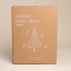 Тарелка новогодняя SL Home «Ёлка», 28.5×29×3 см, керамика, белая - Фото 4