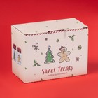 Набор для специй новогодний Доляна Sweet Treats, солонка 130 мл, перечница 130 мл, керамика, белый - Фото 4