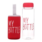 Бутылка для воды My bottle, 500 мл, 19.5×6 см, чехол в комплекте, красная - Фото 2