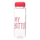 Бутылка для воды My bottle, 500 мл, 19.5×6 см, чехол в комплекте, красная - Фото 3