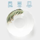 Салатник Avvir «Юкка», 430 мл, d=15.5 см, стеклокерамика, белый - Фото 2