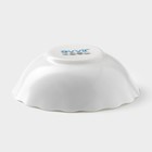 Салатник Avvir «Полевые цветы», 430 мл, d=15.5 см, стеклокерамика, белый - Фото 3