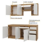 Кухня прямая «Ольвия – 6», 1800×600×2150 мм, цвет дуб вотан/белый глянец - Фото 2