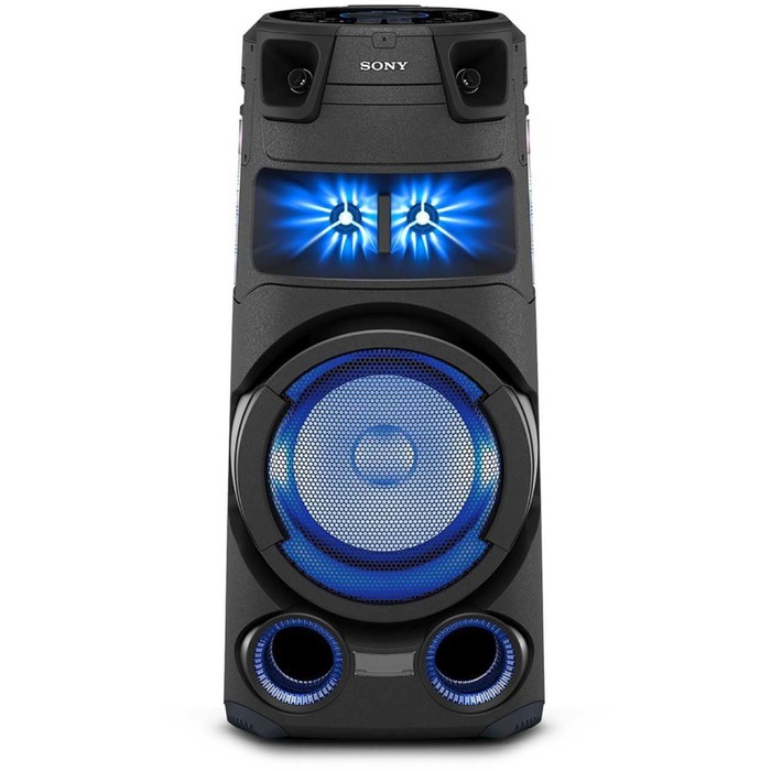 Минисистема Sony MHC-V73D черный CD CDRW DVD DVDRW FM USB BT - Фото 1