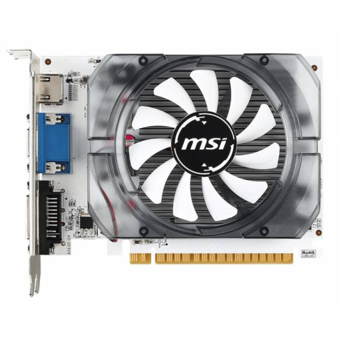 Видеокарта MSI PCI-E N730-4GD3V2 NVIDIA GeForce GT 730 4Gb 128bit DDR3 700/1000 DVIx1 HDMIx   107745 - фото 51656391