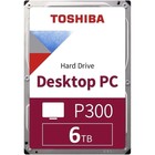 Жесткий диск Toshiba SATA-III 6TB HDWD260UZSVA Desktop P300 4KN (5400rpm) 128Mb 3.5" - фото 51656393