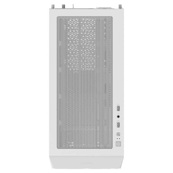 Корпус Gigabyte C102W GB-C102GI белый без БП ATX 7x120mm 4x140mm 2xUSB3.0 audio bott PSU - фото 51656414