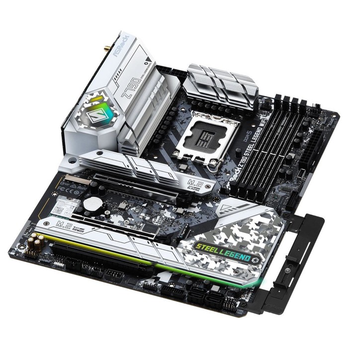 Материнская плата Asrock Z790 STEEL LEGEND WIFI Soc-1700 Intel Z790 4xDDR5 ATX AC`97 8ch(7.   107745 - фото 51656460