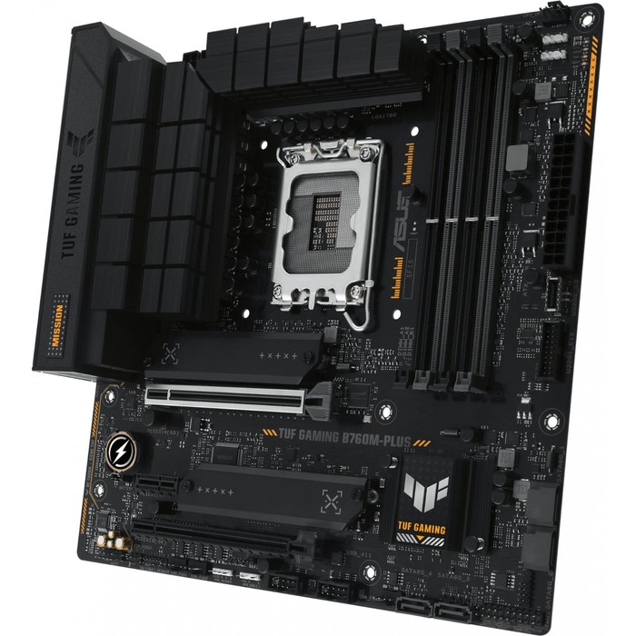 Материнская плата Asus TUF GAMING B760M-PLUS Soc-1700 Intel B760 4xDDR5 mATX AC`97 8ch(7.1)   107745 - фото 51656467