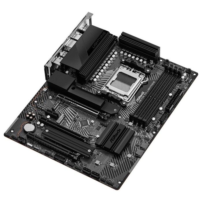 Материнская плата Asrock X670E PG LIGHTNING SocketAM5 AMD X670 4xDDR5 ATX AC`97 8ch(7.1) 2.   107745 - фото 51656486