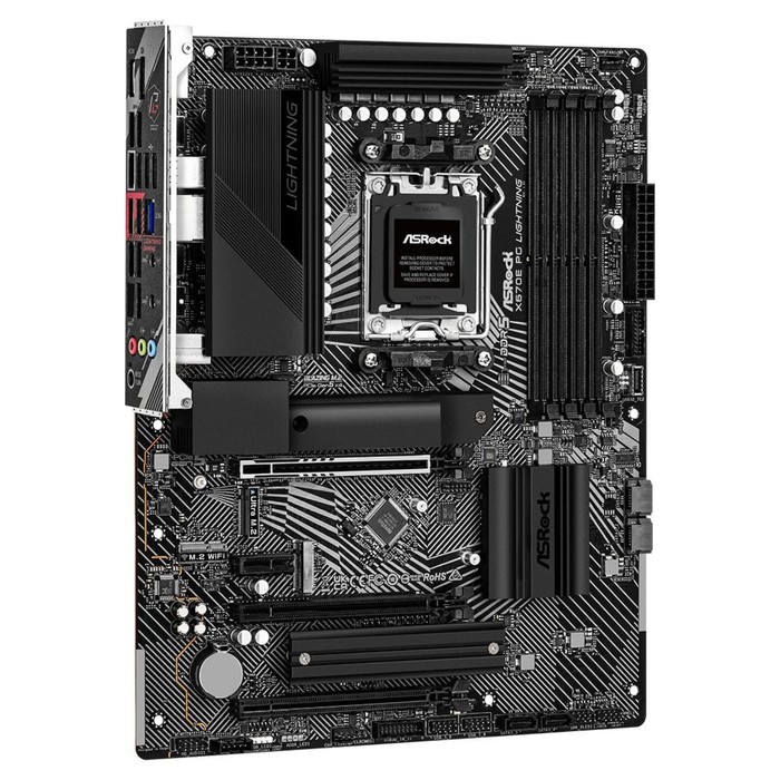 Материнская плата Asrock X670E PG LIGHTNING SocketAM5 AMD X670 4xDDR5 ATX AC`97 8ch(7.1) 2.   107745 - фото 51656487