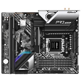 Материнская плата Asrock X670E PRO RS SocketAM5 AMD X670 4xDDR5 ATX AC`97 8ch(7.1) 2.5Gg RA   107745