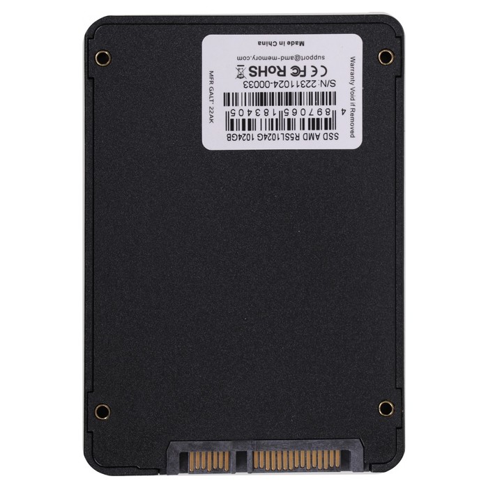 Накопитель SSD AMD SATA-III 1TB R5SL1024G Radeon R5 2.5" - фото 51656511