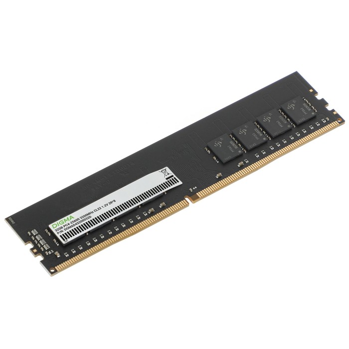 Память DDR4 32GB 3200MHz Digma DGMAD43200032D RTL PC4-25600 CL22 DIMM 288-pin 1.2В dual ran   107745 - фото 51656538