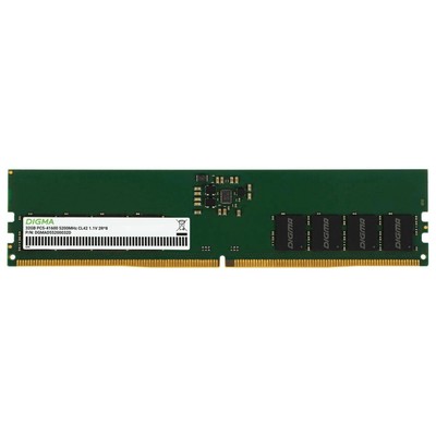 Память DDR5 32GB 5200MHz Digma DGMAD55200032D RTL PC5-41600 CL42 DIMM 288-pin 1.1В dual ran   107745