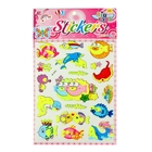 Наклейка пластик фосфорная "Цветные картинки" 28х15,5 см МИКС - Фото 3