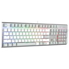 Клавиатура A4Tech Fstyler FS100 Neon механическая серый/белый USB for gamer LED (FS100) - Фото 3