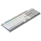 Клавиатура A4Tech Fstyler FS100 Neon механическая серый/белый USB for gamer LED (FS100) - Фото 5