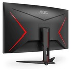 Монитор AOC 31.5" Gaming C32G2ZE/BK черный/красный VA LED 1ms 16:9 HDMI матовая 300cd 178гр   107748 - Фото 3