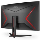 Монитор AOC 31.5" Gaming C32G2ZE/BK черный/красный VA LED 1ms 16:9 HDMI матовая 300cd 178гр   107748 - Фото 4