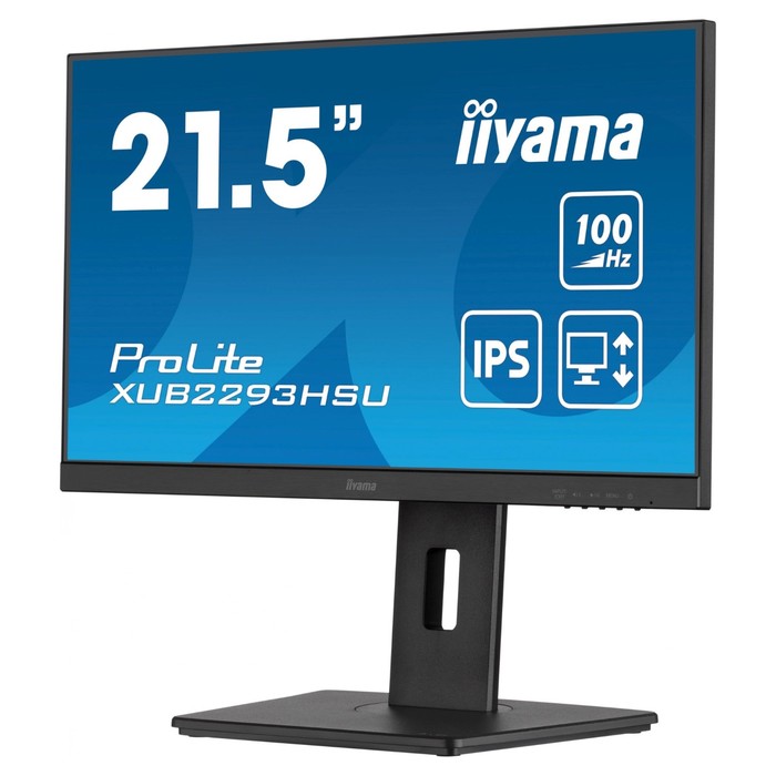 Монитор Iiyama 21.5" ProLite XUB2293HSU-B6 черный IPS LED 1ms 16:9 HDMI M/M матовая HAS Piv   107748 - фото 51657676