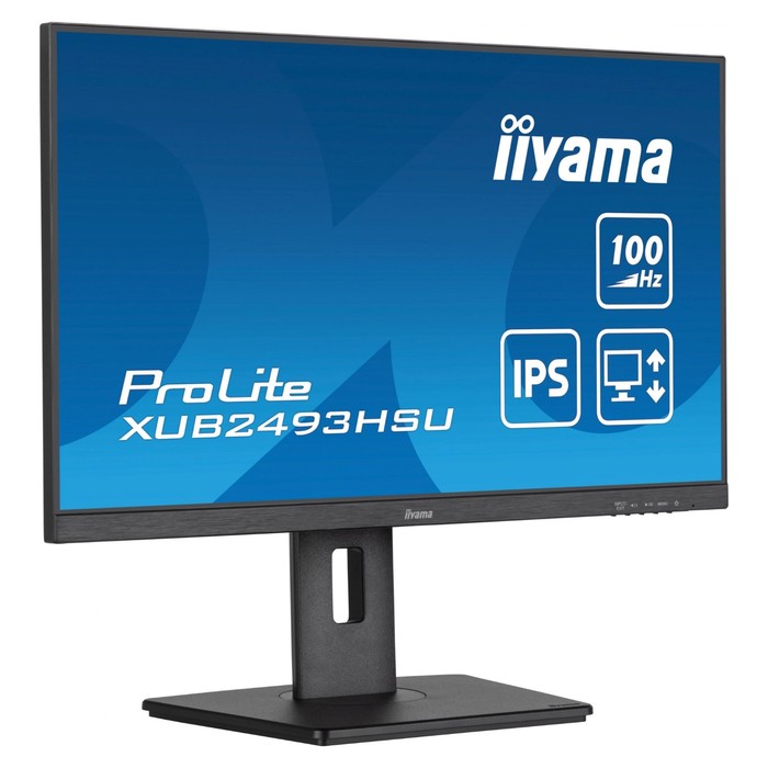 Монитор Iiyama 23.8" ProLite XUB2493HSU-B6 черный IPS LED 1ms 16:9 HDMI M/M матовая HAS Piv   107748 - фото 51657686