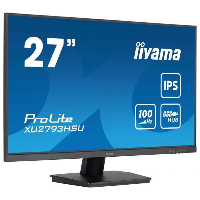 Монитор Iiyama 27" ProLite XU2793HSU-B6 черный IPS LED 1ms 16:9 HDMI M/M матовая 250cd 178г   107748 - фото 51657699