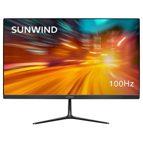 Монитор SunWind 27" SM-27FV222 черный VA LED 16:9 HDMI матовая 250cd 178гр/178гр 1920x1080   1077489