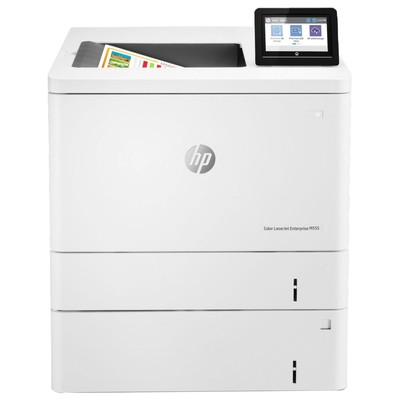 Принтер лазерный HP Color LaserJet Enterprise M555x (7ZU79A) A4 Duplex WiFi белый