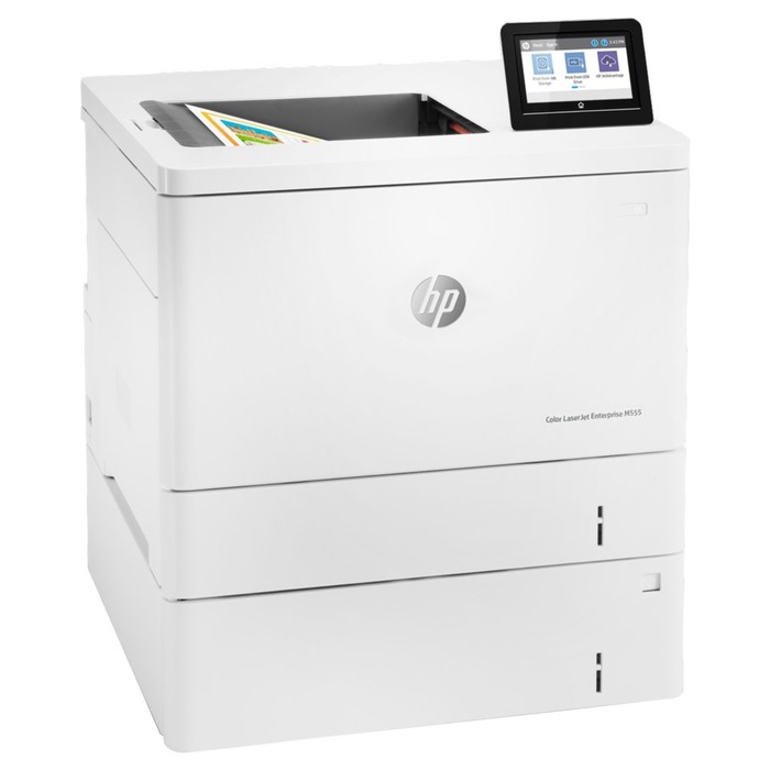 Принтер лазерный HP Color LaserJet Enterprise M555x (7ZU79A) A4 Duplex WiFi белый - фото 51657891