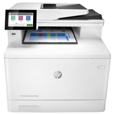 МФУ лазерный HP Color LaserJet Pro M480f (3QA55A) A4 Duplex Net, белый