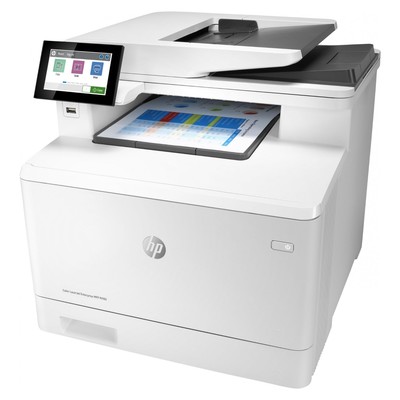 МФУ лазерный HP Color LaserJet Pro M480f (3QA55A) A4 Duplex Net, белый