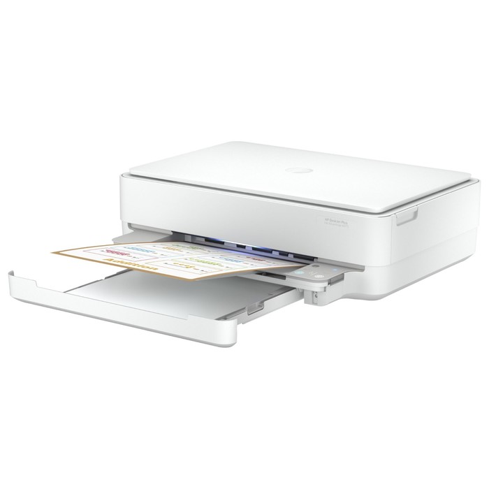 МФУ струйный HP DeskJet Ink Advantage 6075 (5SE22C) A4 WiFi USB белый - фото 51657941