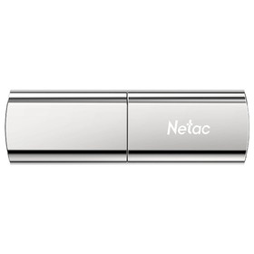 Фшлека Netac 1000GB US2 NT03US2N-001T-32SL USB3.1 черный/серебристый