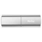 Флешка Netac 128GB US2 NT03US2N-128G-32SL USB3.1 черный/серебристый - Фото 5