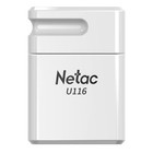 Флешка Netac 16GB U116 NT03U116N-016G-30WH USB3.0 белый - фото 51661295