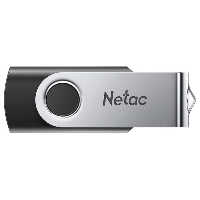 Фшлека Netac 256GB U505 NT03U505N-256G-30BK USB3.0 черный/серебристый - фото 51657998