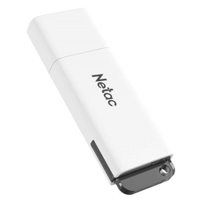 Флешка Netac 64GB U185 NT03U185N-064G-30WH USB3.0 белый - фото 51673829