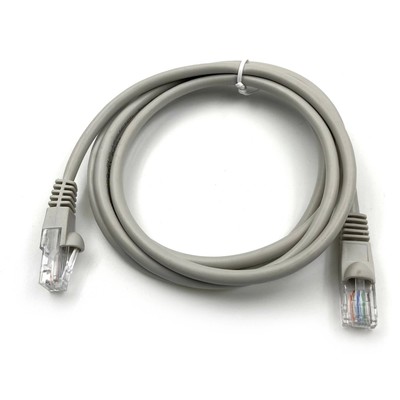 Патч-корд Buro LSZH UTP cat5E 1.5м серый RJ-45 (m)-RJ-45 (m) (UTP-5E-1.5M-G-LSZH)