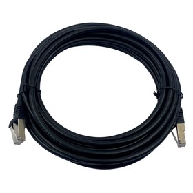 Патч-корд Buro STP 4 пары cat7 CCA molded 5м черный RJ-45 (m)-RJ-45 (m)