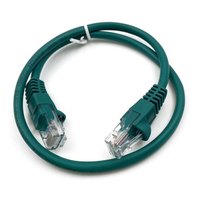 Патч-корд Buro UTP 4 пары cat5E CCA molded 0.5м зеленый RJ-45 (m)-RJ-45 (m)