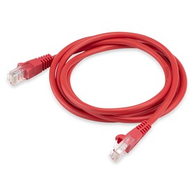 Патч-корд Buro UTP 4 пары cat5E CCA molded 1.5м красный RJ-45 (m)-RJ-45 (m)