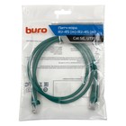 Патч-корд Buro UTP 4 пары cat5E CCA molded 1м зеленый RJ-45 (m)-RJ-45 (m) - Фото 2