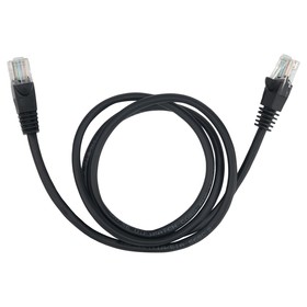 Патч-корд Buro UTP 4 пары cat5E CCA molded 1м черный RJ-45 (m)-RJ-45 (m) (упак.:1шт)