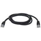 Патч-корд Buro UTP 4 пары cat5E CCA molded 1м черный RJ-45 (m)-RJ-45 (m) (упак.:1шт) - Фото 2