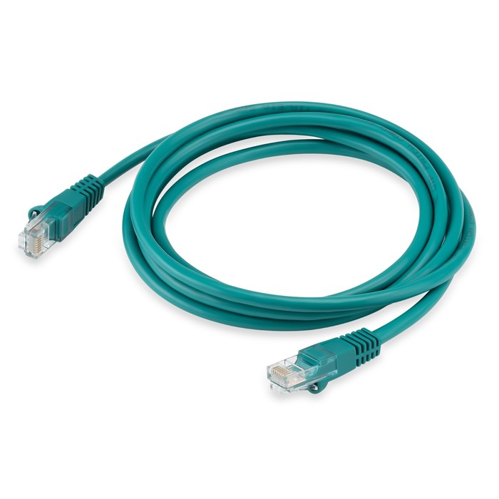 Патч-корд Buro UTP 4 пары cat5E CCA molded 2м зеленый RJ-45 (m)-RJ-45 (m)