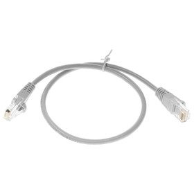 Патч-корд cat5E molded 0.5м серый RJ-45 (m)-RJ-45 (m)